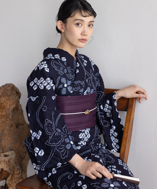 有松絞り浴衣2点セット