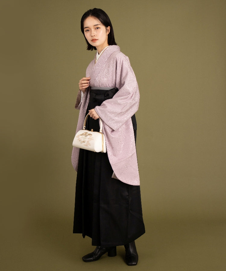 こだわり袴3点セット-ニュアンスカラー-パープル系