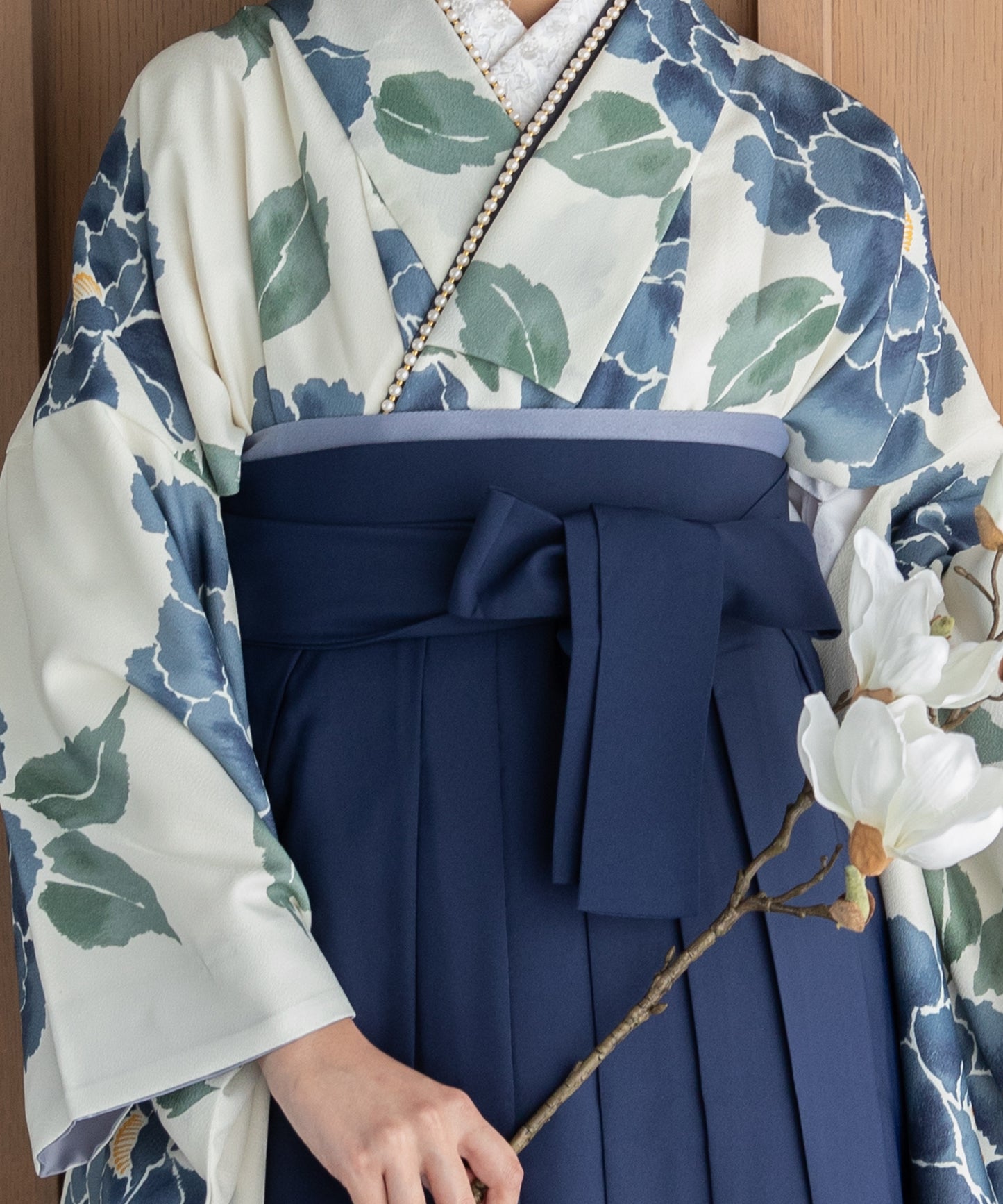 こだわり袴3点セット -grace original- ブルー系