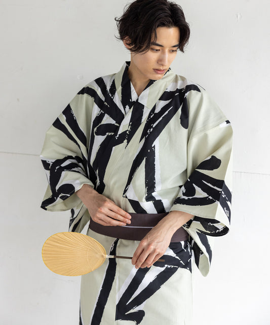 【伊勢形紙×注染】こだわり浴衣2点セット