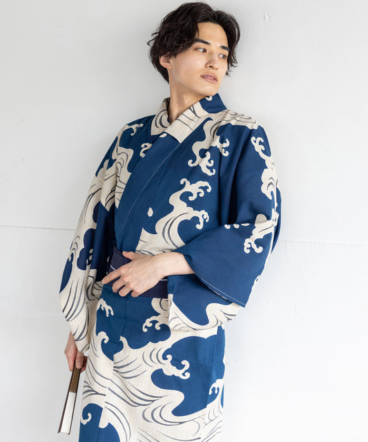 【伊勢形紙×注染】こだわり浴衣2点セット