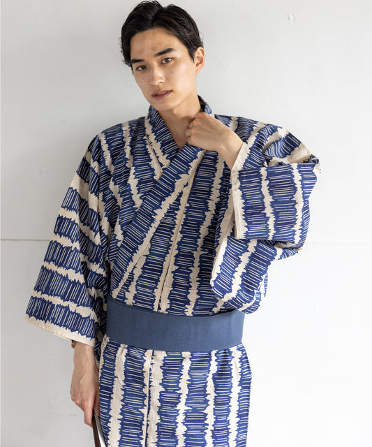 【伊勢形紙×注染】こだわり浴衣2点セット