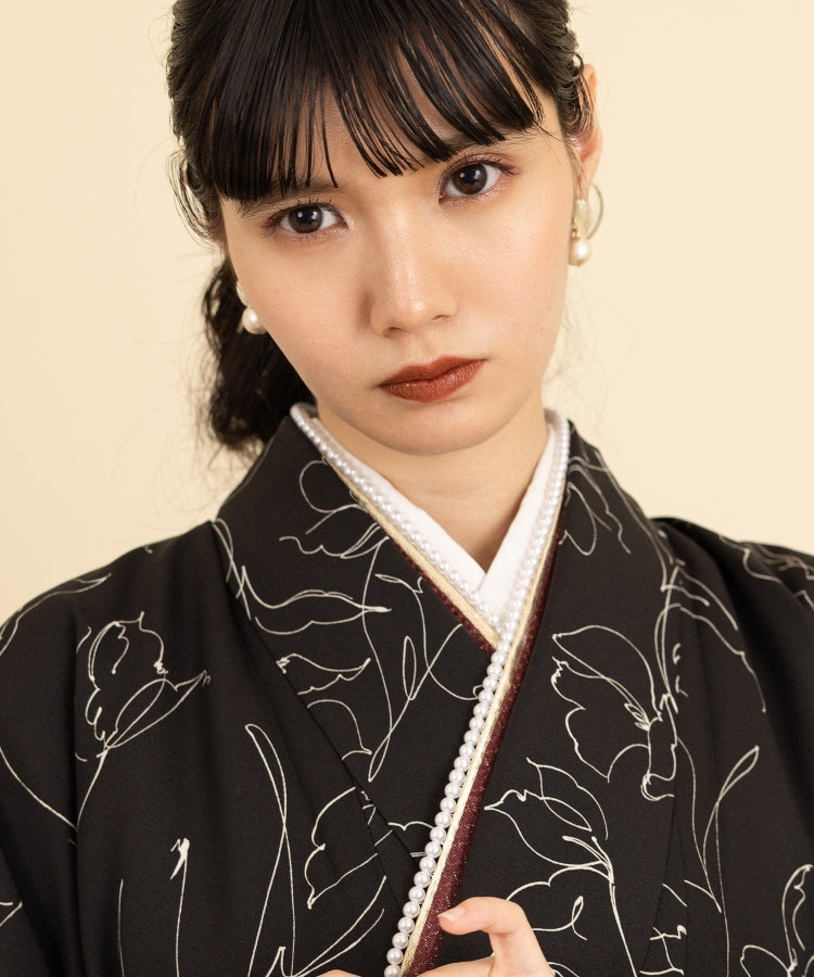 重ね衿 -パール-