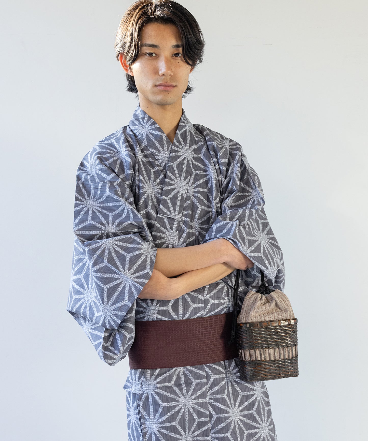 こだわりメンズ浴衣4点セット