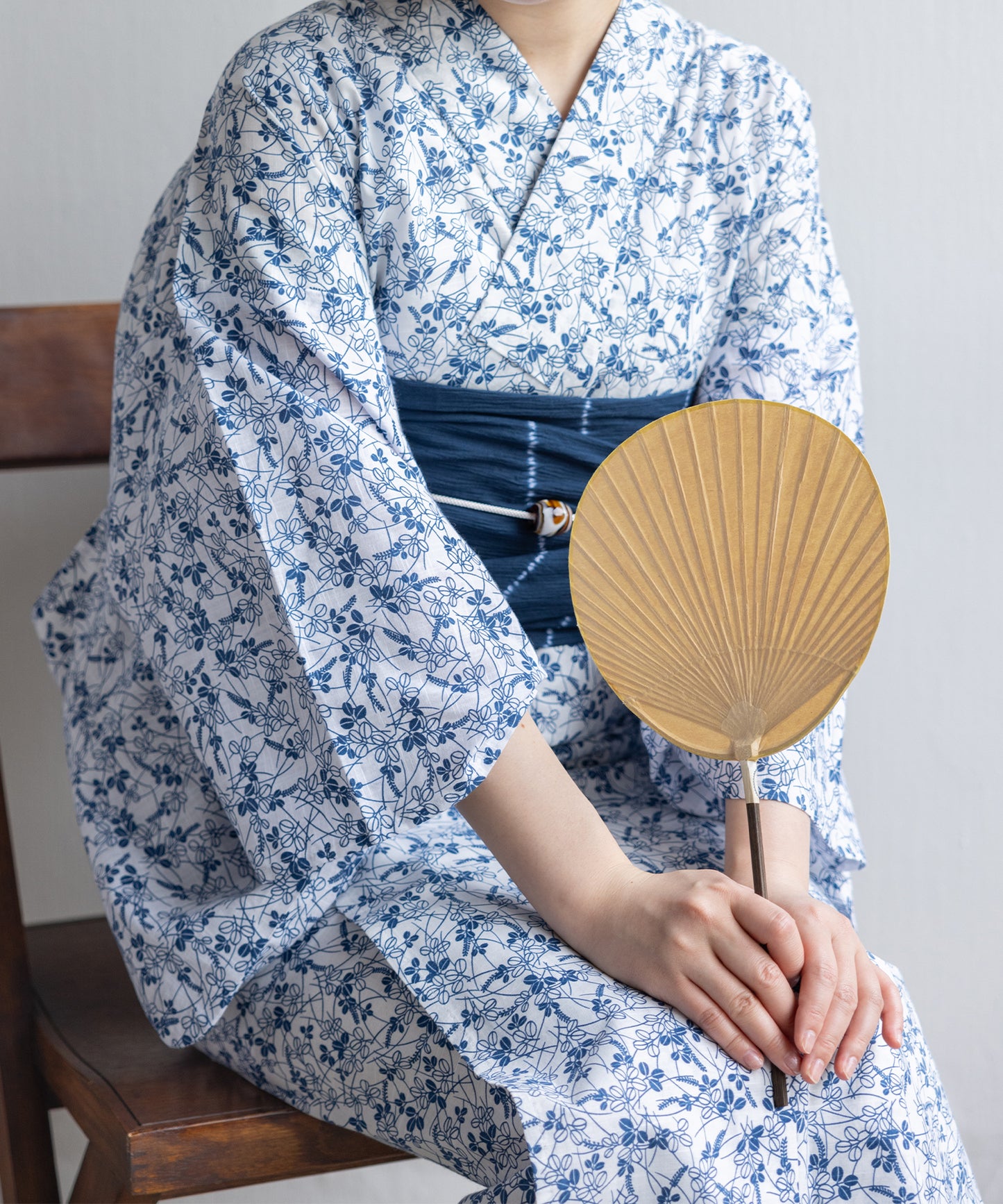 【二橋染工場】捺染こだわり浴衣2点セットby yukatakan grace