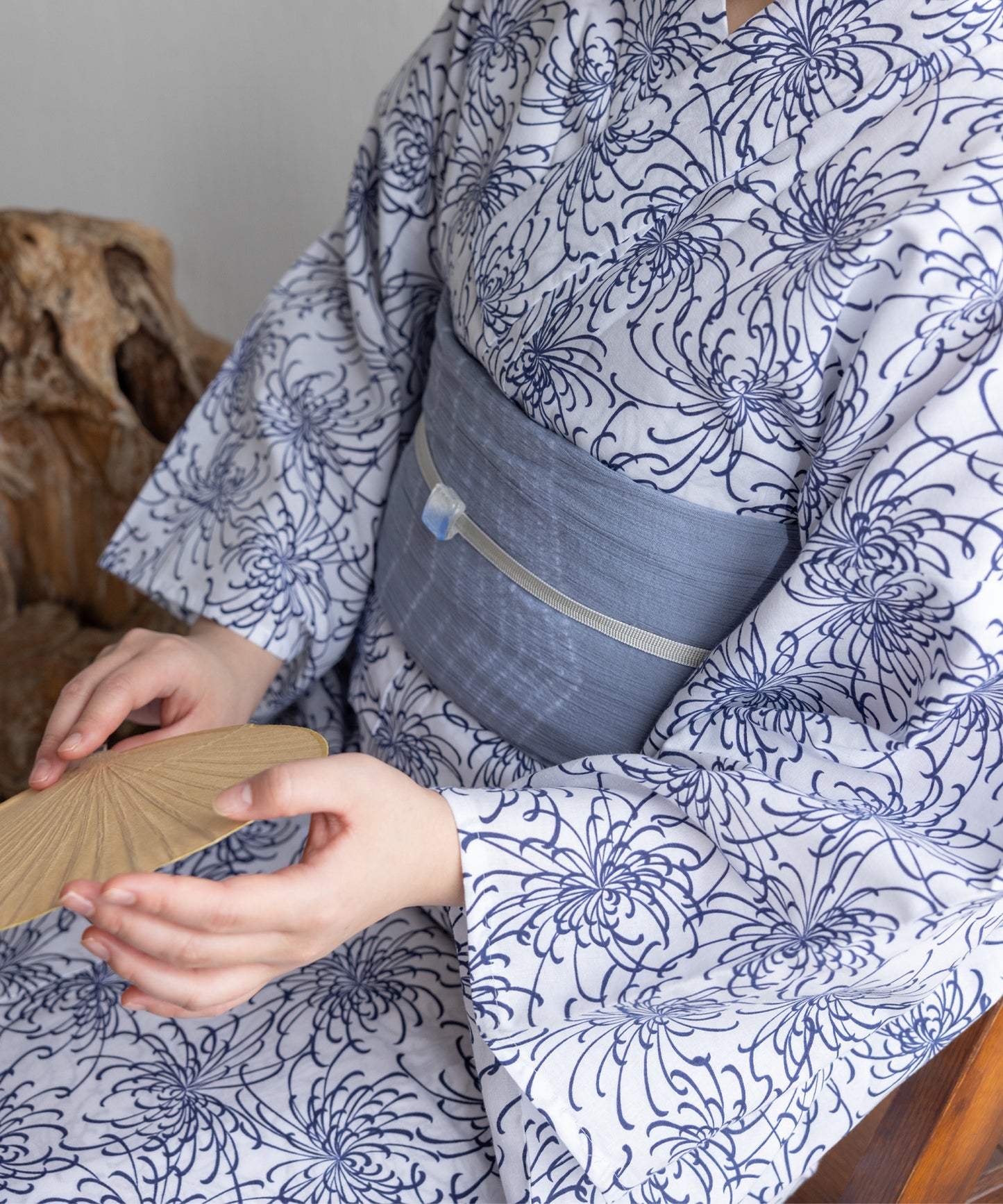 【二橋染工場】捺染こだわり浴衣2点セットby yukatakan grace