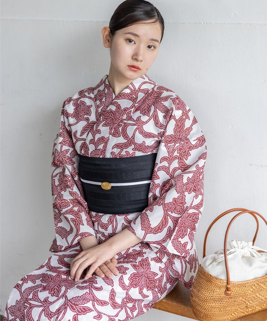 【紫織庵】京友禅こだわり浴衣2点セット by yukatakan grace