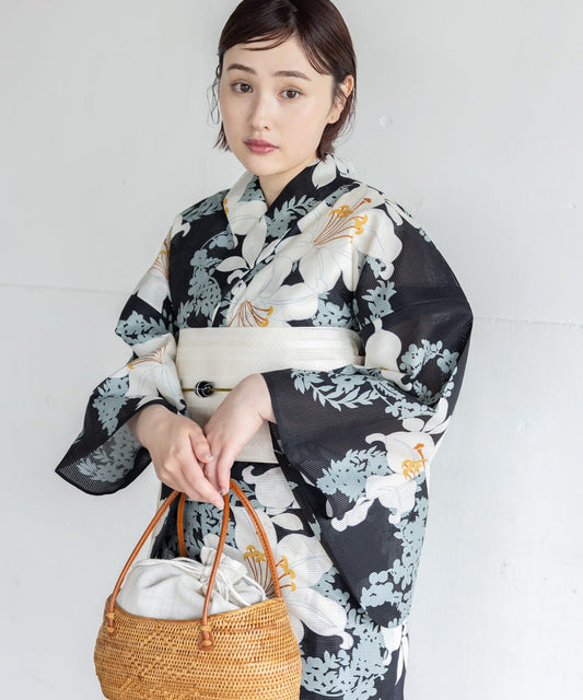 【紫織庵】京友禅こだわり浴衣2点セット by yukatakan grace