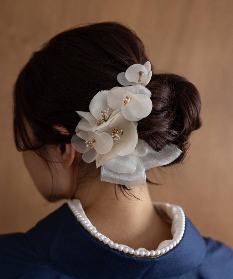 髪飾り フラワー&リボン