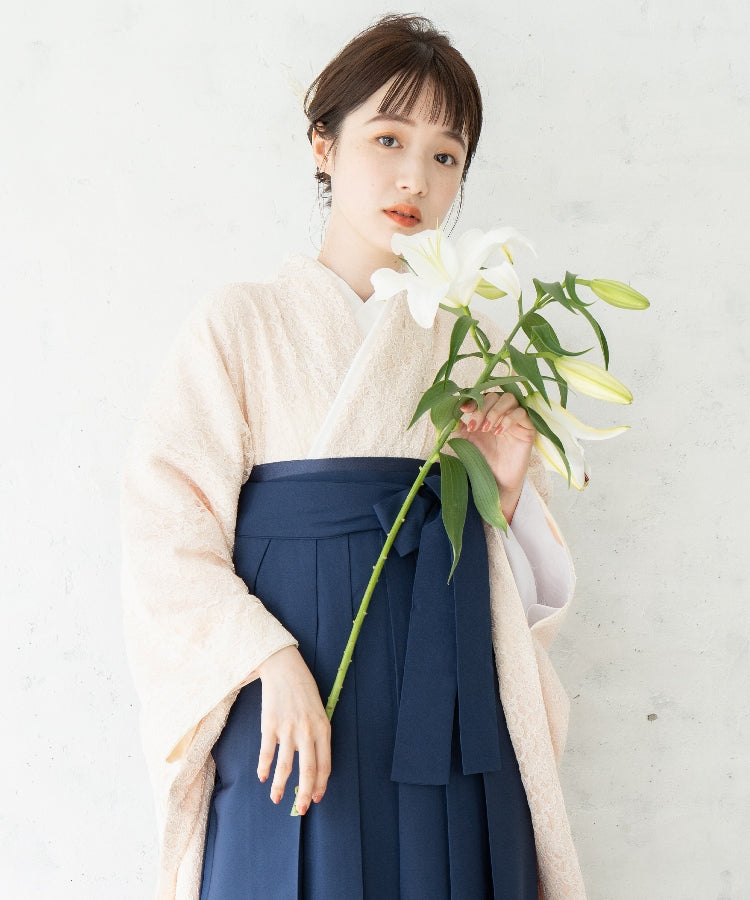 着物、袴、下帯の袴3点セット　Lサイズ160-170