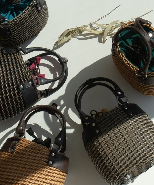 6色展開かごバッグ