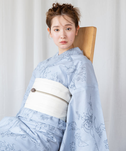 【紫織庵】京友禅こだわり浴衣2点セット by yukatakan grace