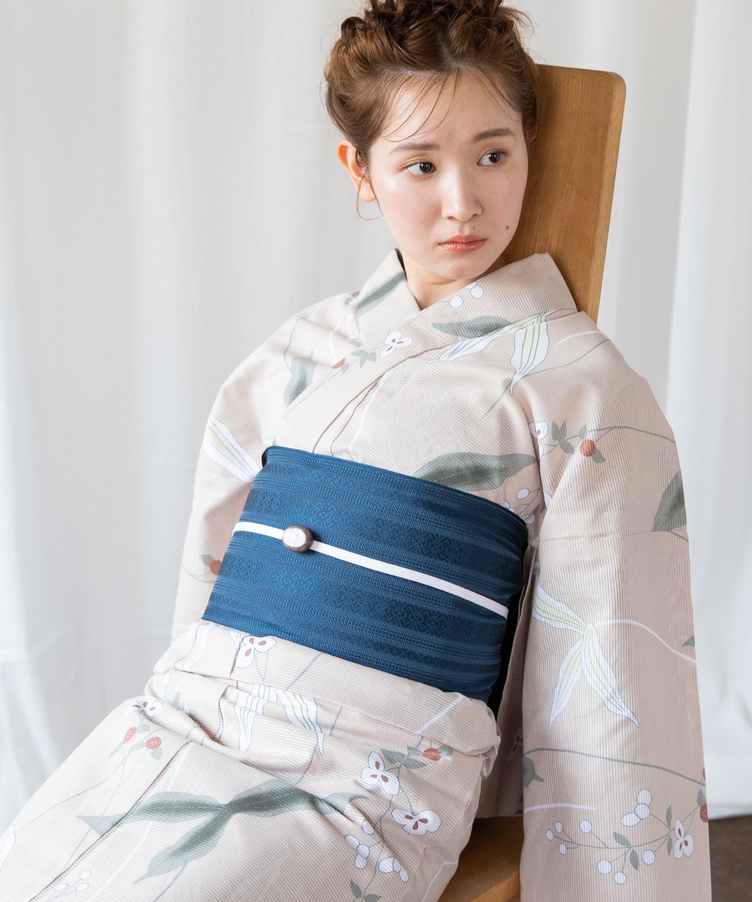 3*e様 新品　ふりふ　紫織庵　葡萄紋　浴衣セット 3*e様 新品 ふりふ 紫織庵 葡萄紋 浴衣セット - メルカリ