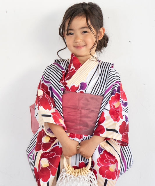 こだわりキッズ浴衣3点セット