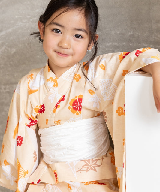 こだわりキッズ浴衣3点セット