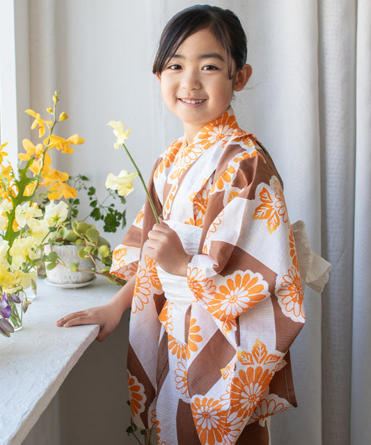 こだわりキッズ浴衣3点セット