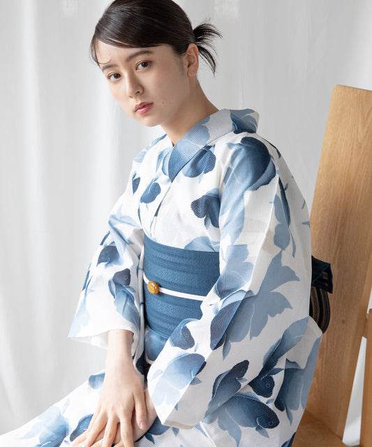 【紫織庵】京友禅こだわり浴衣2点セット by yukatakan grace