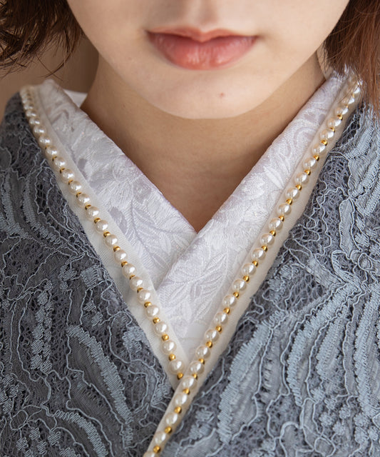 半衿-観世水に桜