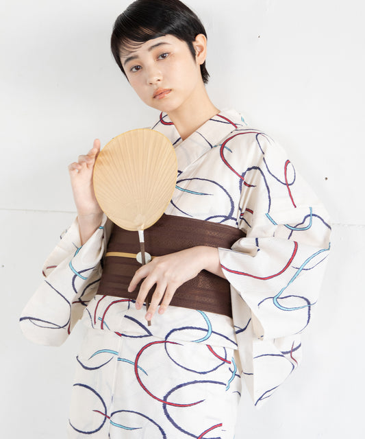 【紫織庵】京友禅こだわり浴衣2点セット by yukatakan grace