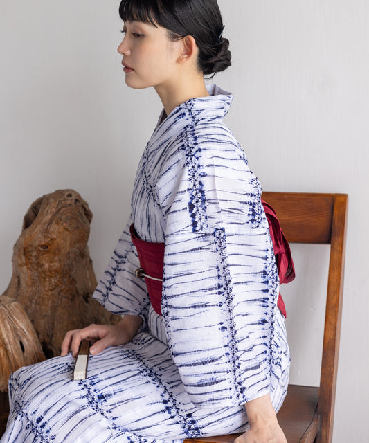 有松絞り浴衣2点セット