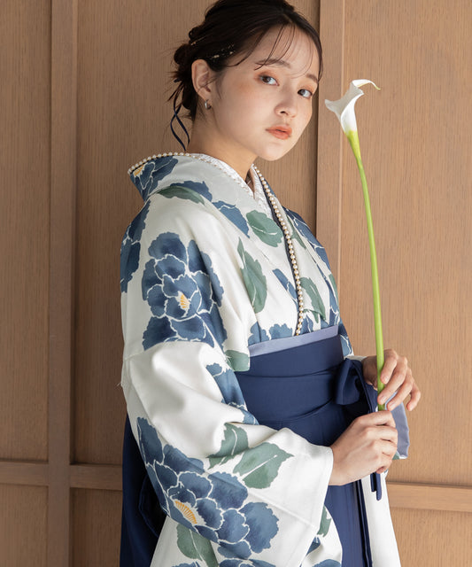 こだわり袴3点セット -grace original- ブルー系