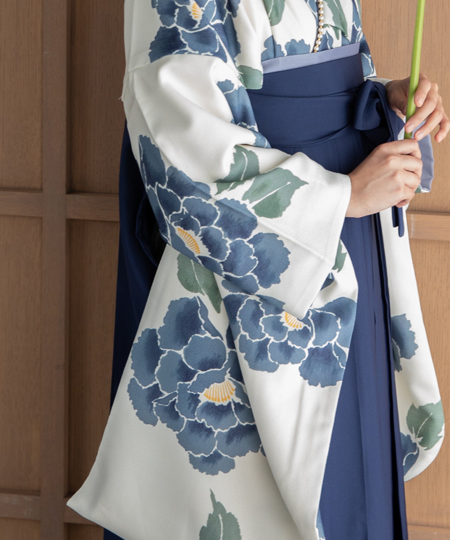 こだわり袴3点セット -grace original- ブルー系