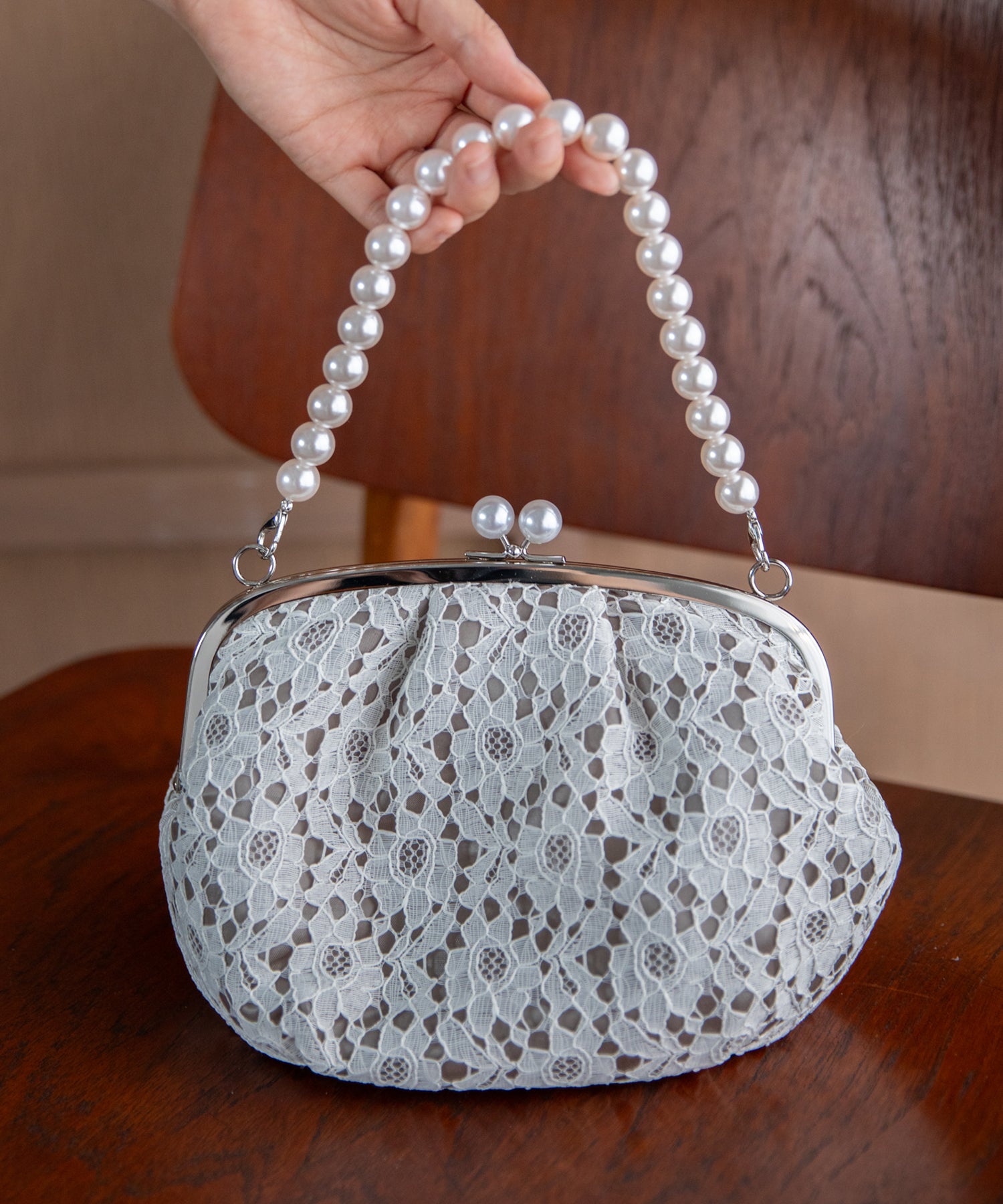 バッグ-オフホワイト