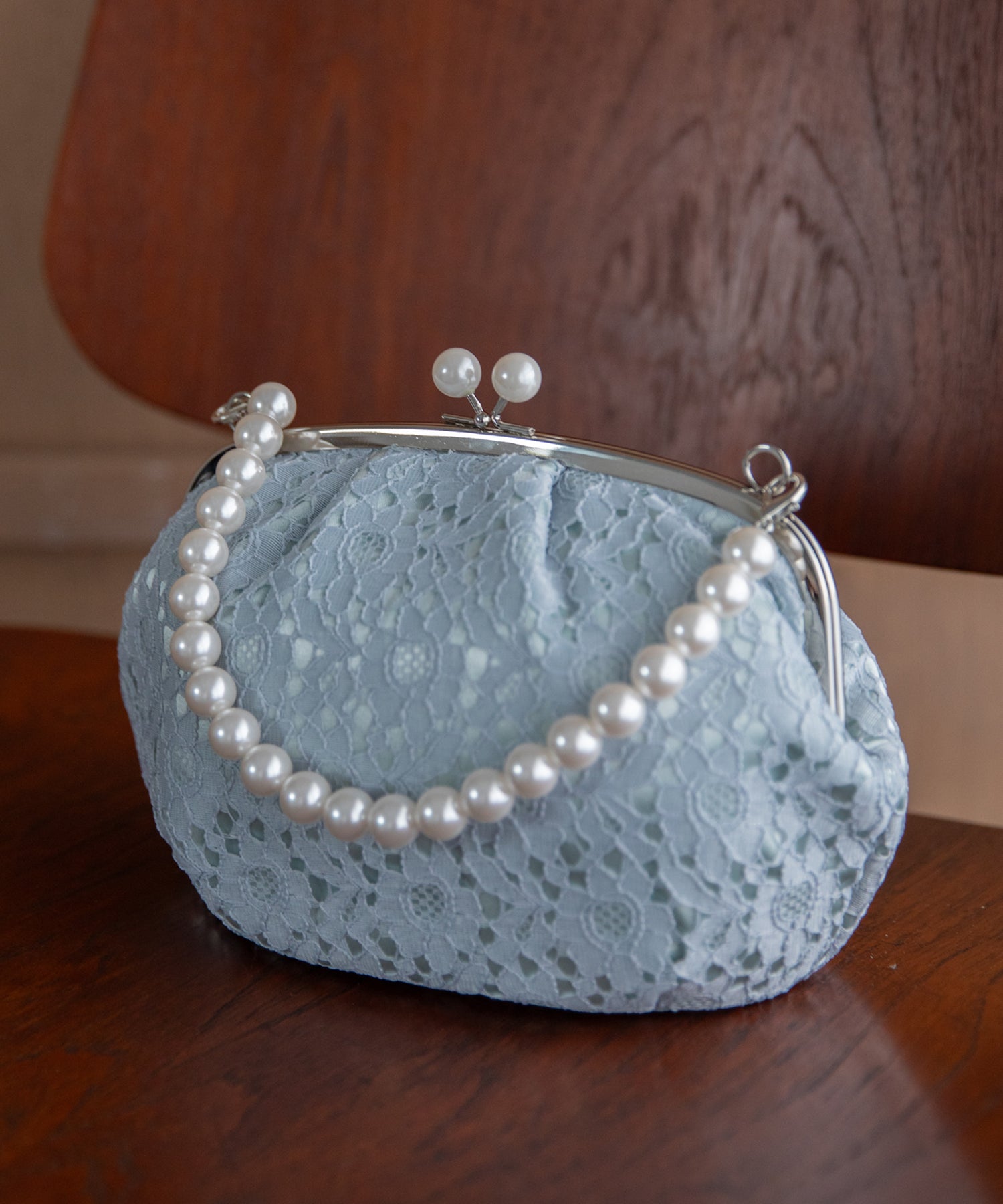 バッグ -サックスブルー