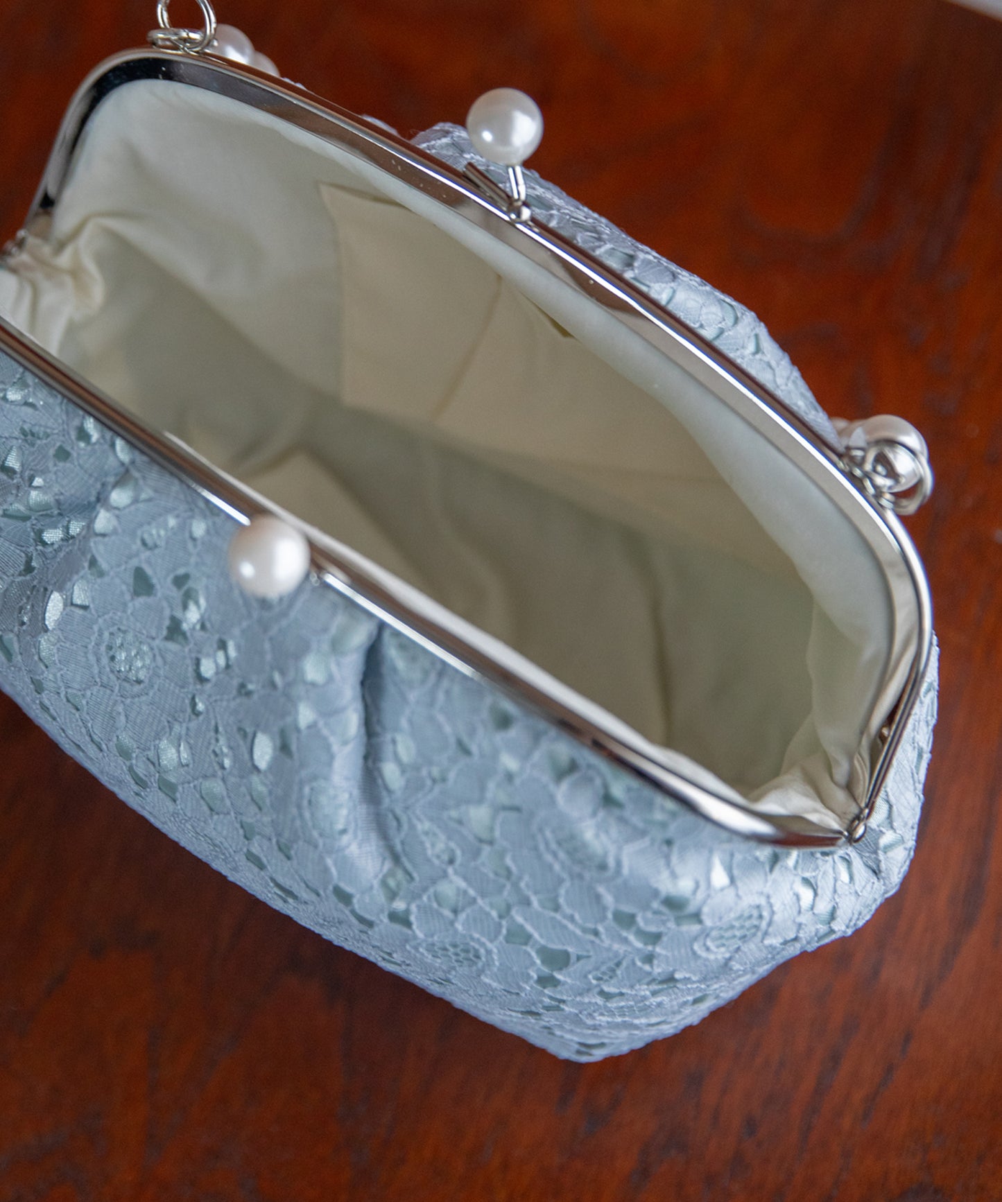 バッグ -サックスブルー