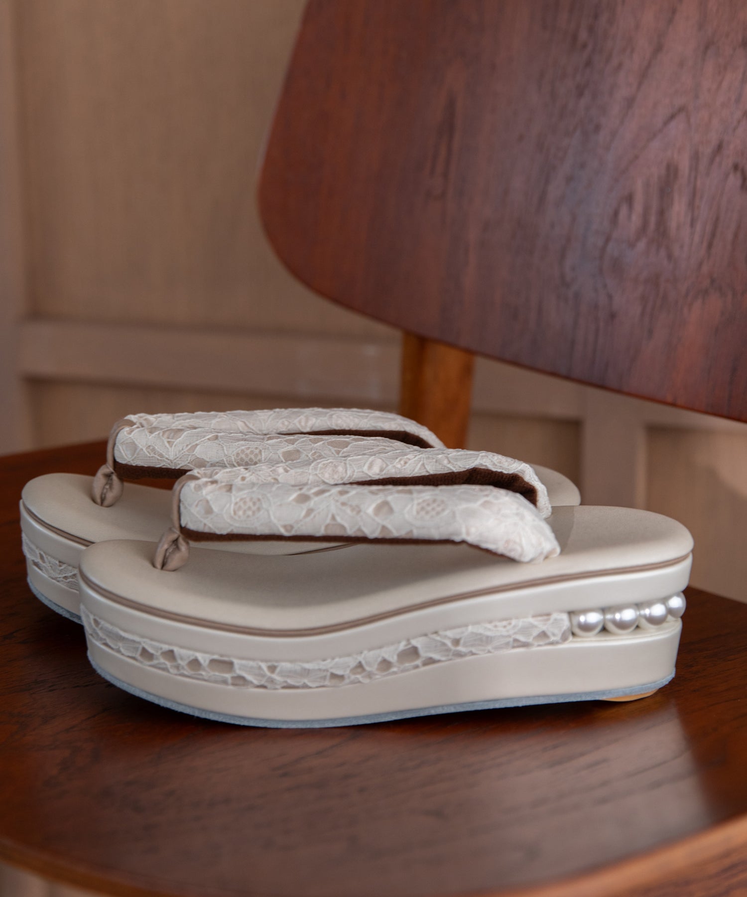 草履 -オフホワイト