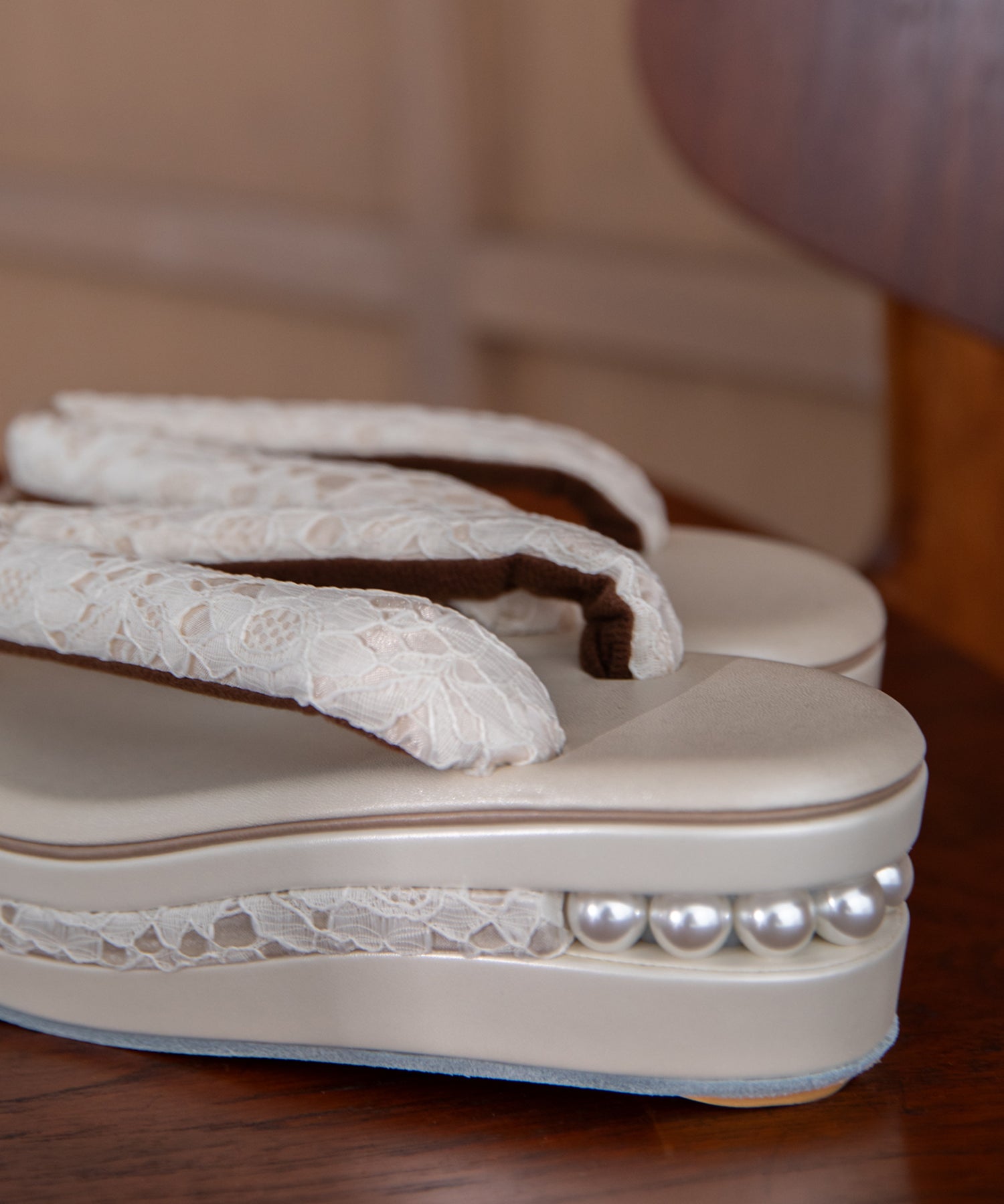 草履 -オフホワイト