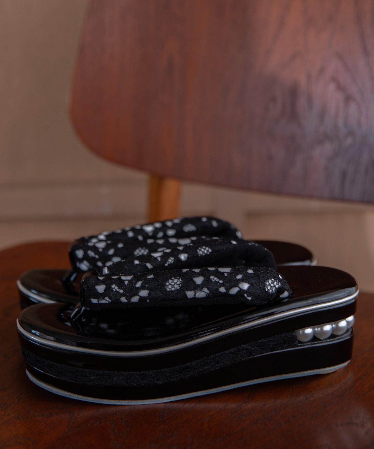 草履 -ブラック