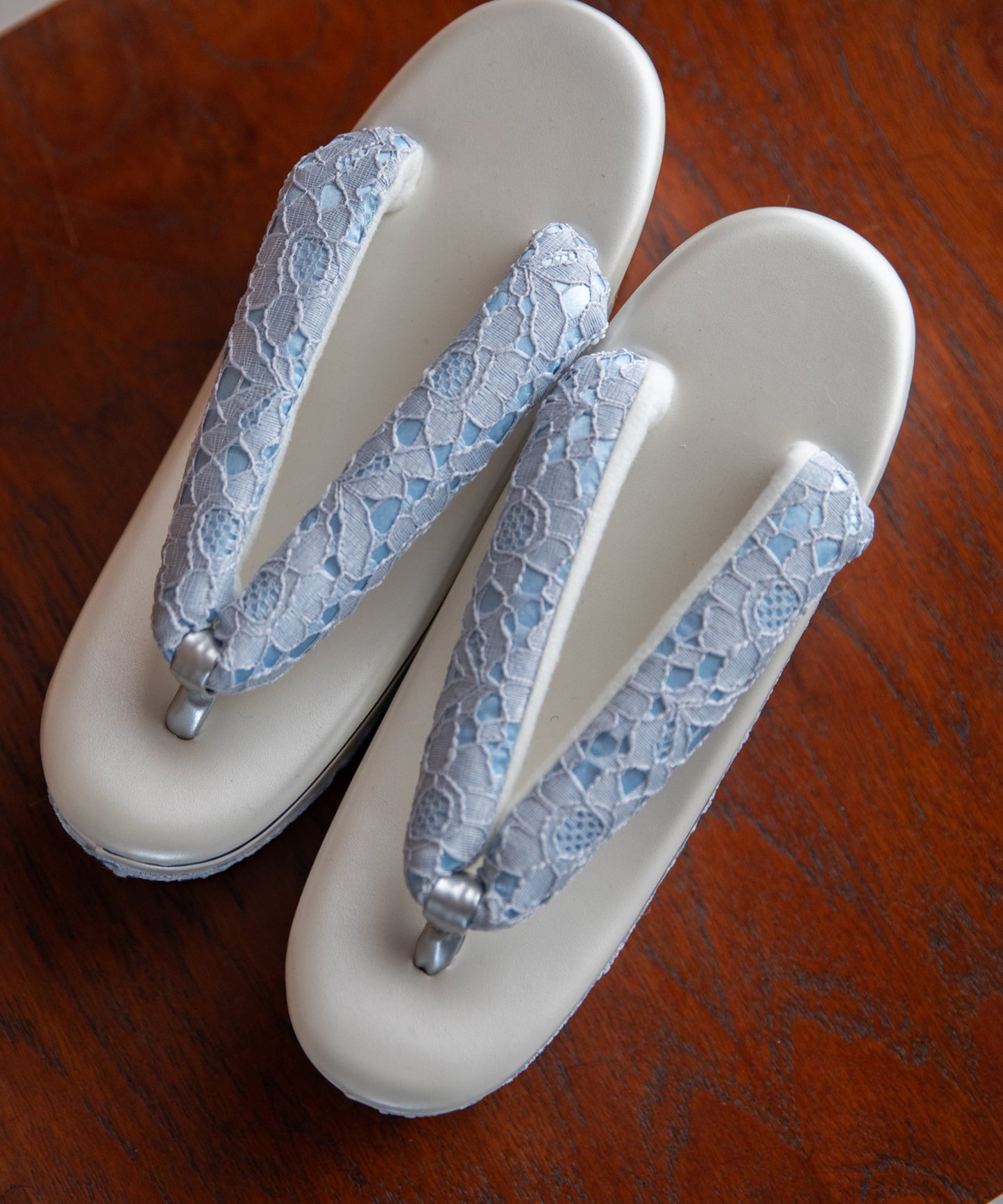 草履 -サックスブルー