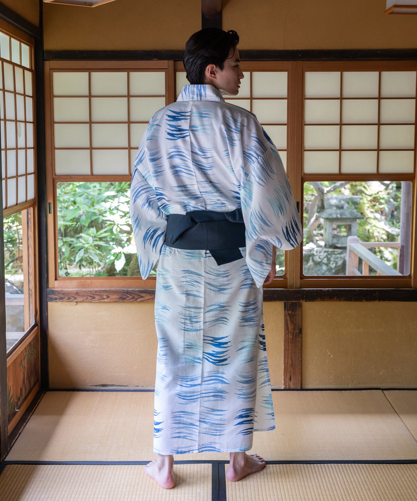 【伊勢形紙×注染】こだわり浴衣2点セット