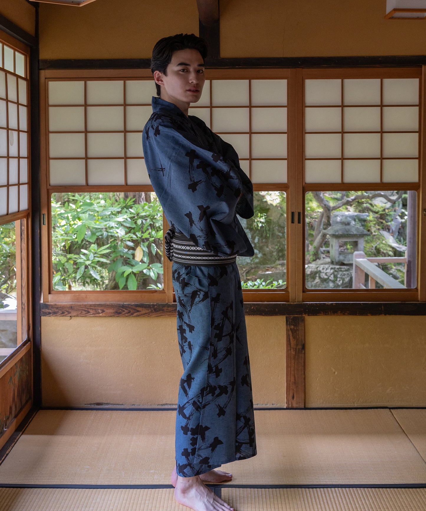 【伊勢形紙×注染】こだわり浴衣2点セット