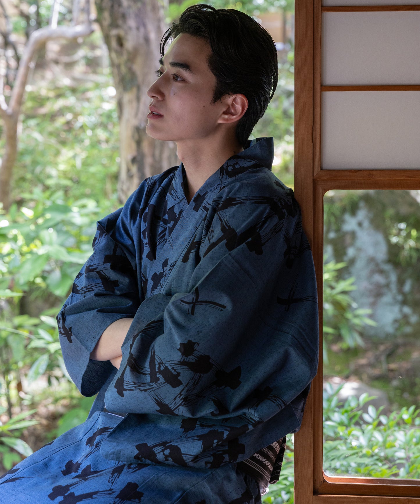 【伊勢形紙×注染】こだわり浴衣2点セット