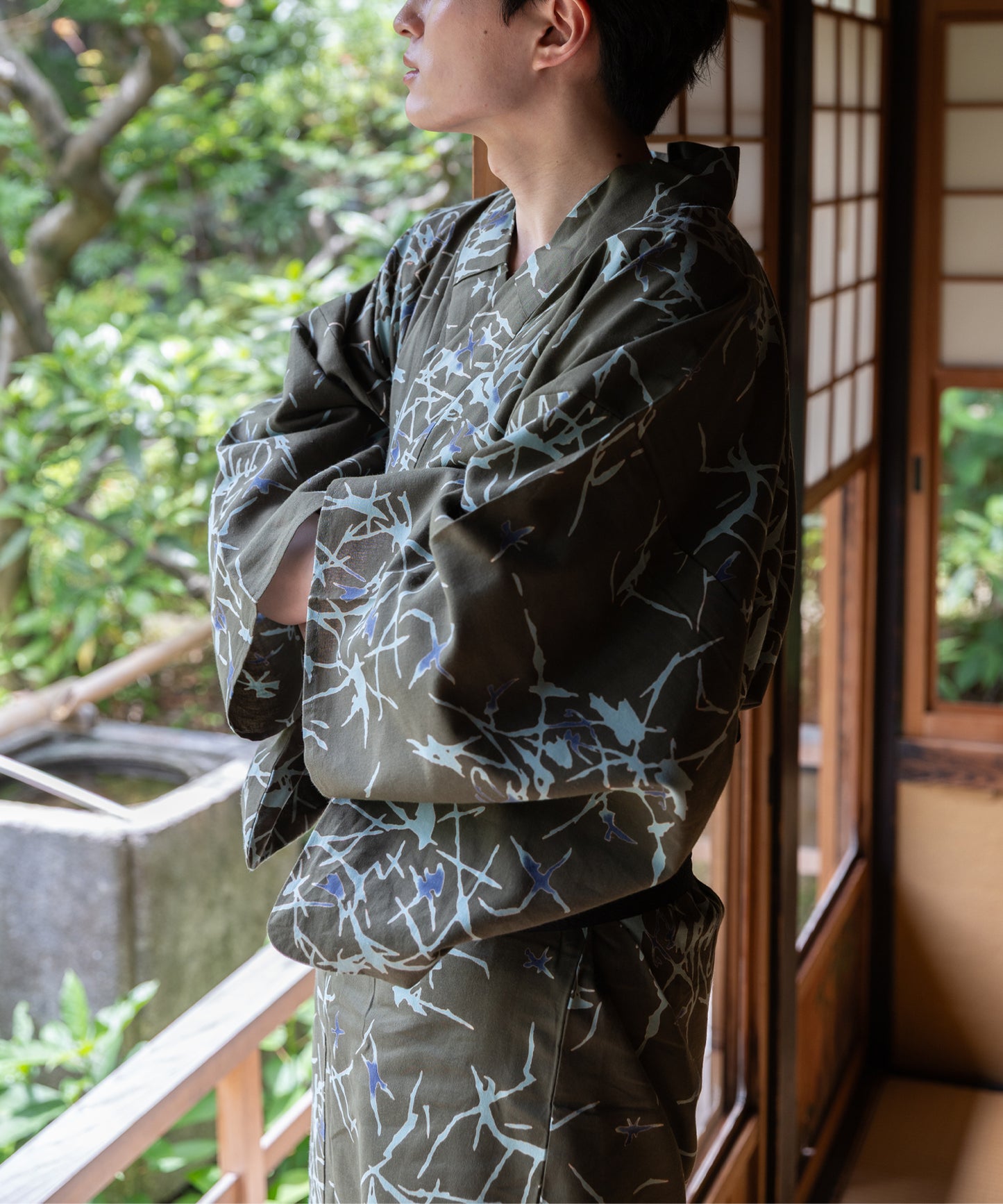 【伊勢形紙×注染】こだわり浴衣2点セット