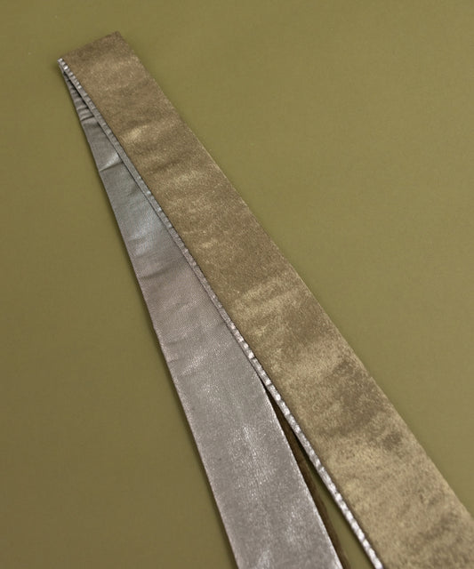 重ね衿 -シルバー-