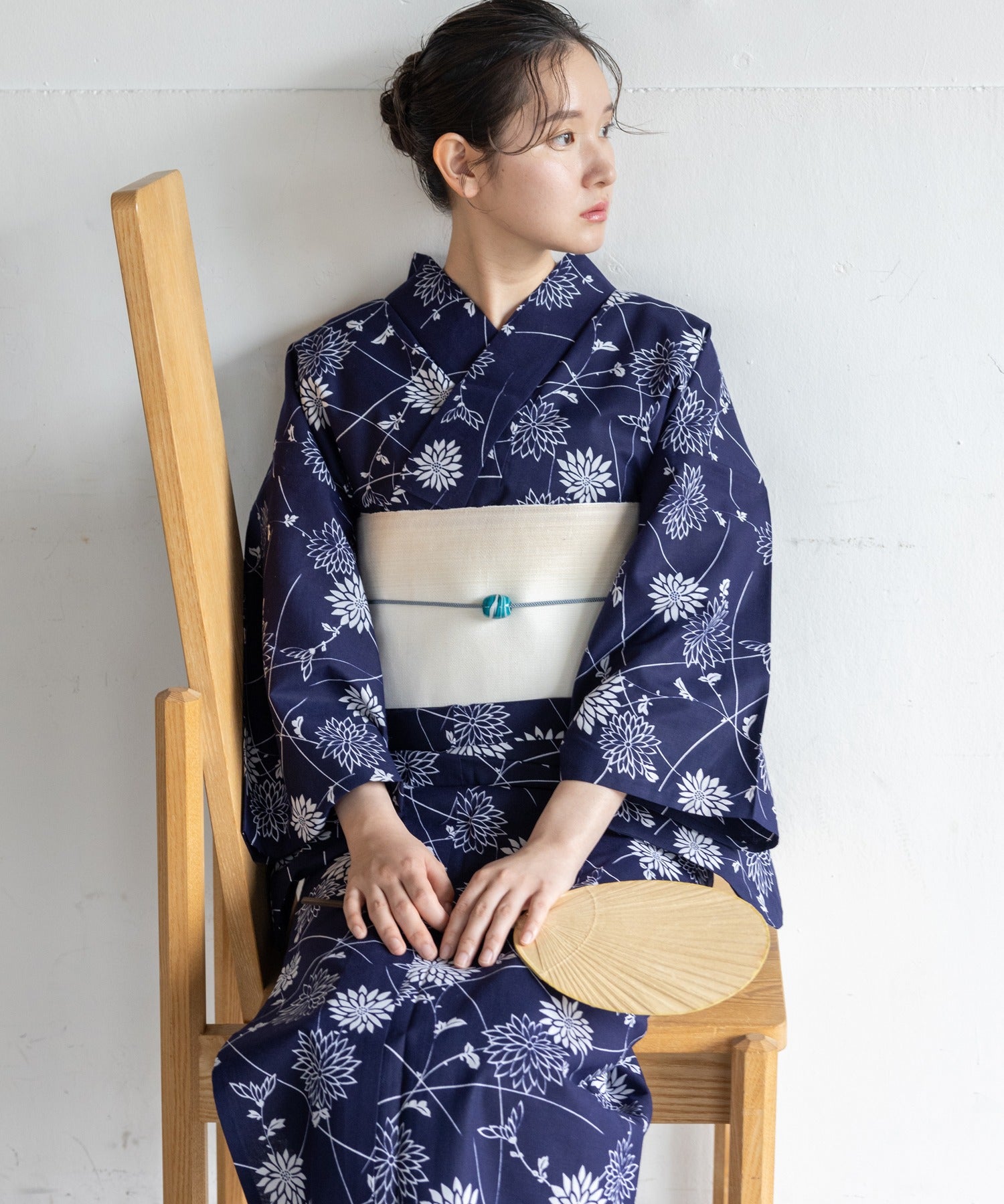 【二橋染工場】捺染こだわり浴衣2点セットby yukatakan grace