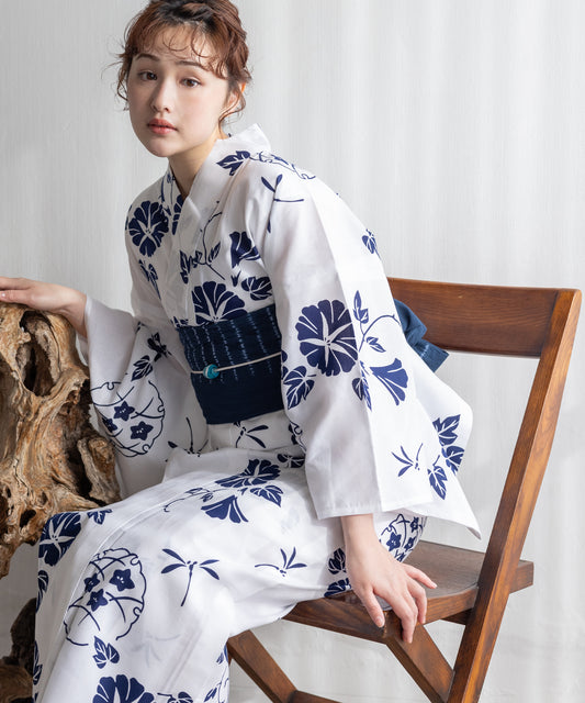 【二橋染工場】注染こだわり浴衣2点セット by yukatakan grace
