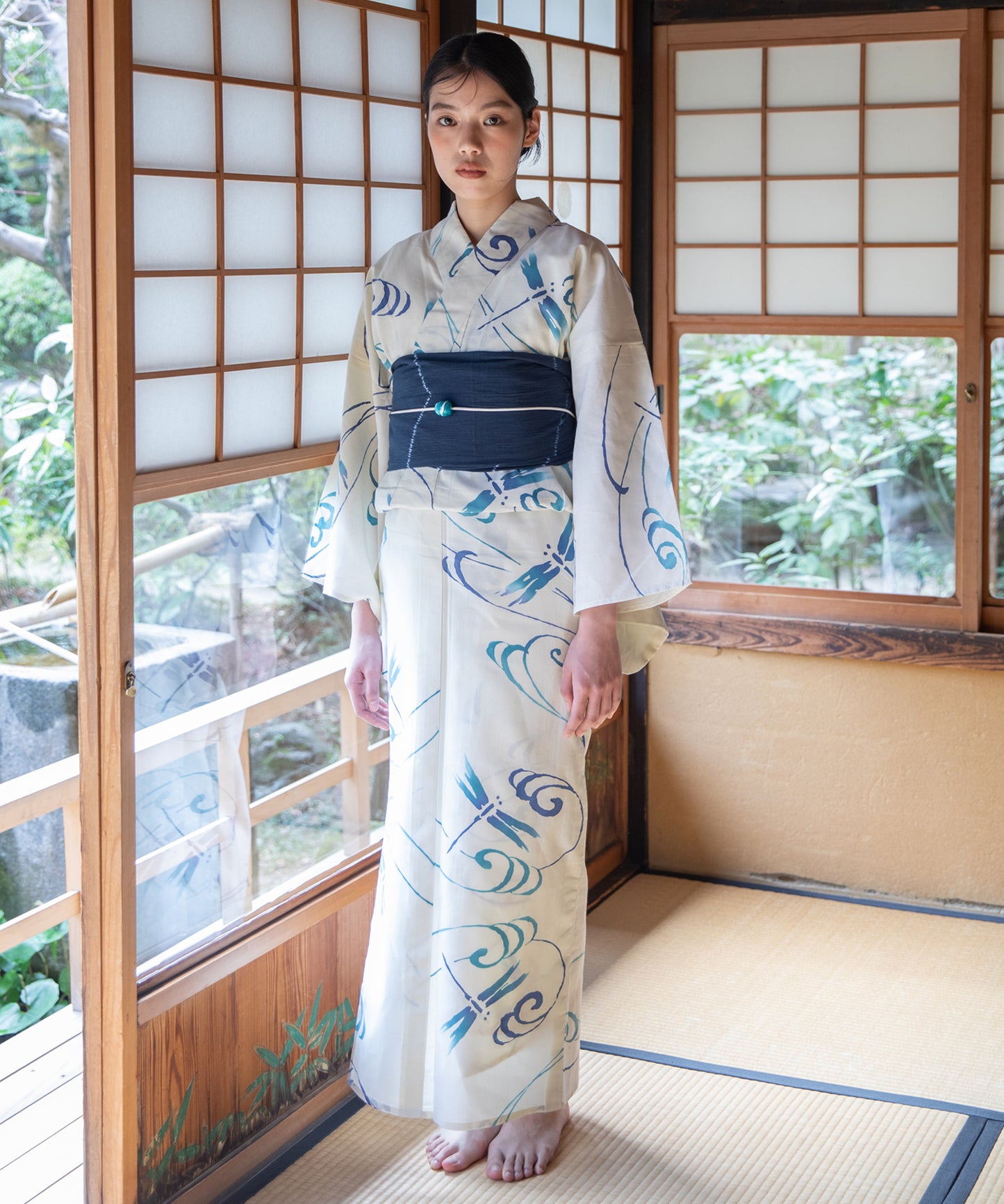 【二橋染工場】注染こだわり浴衣2点セット by yukatakan grace