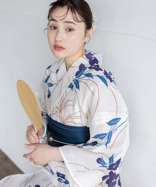 【紫織庵】京友禅こだわり浴衣2点セット by yukatakan grace