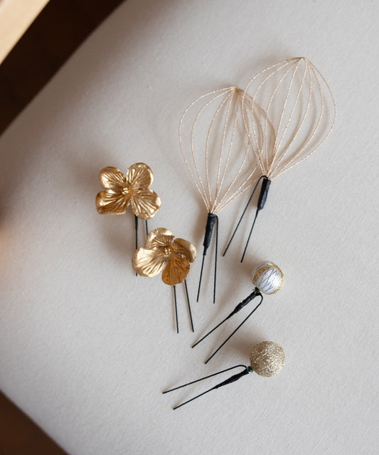 髪飾り 6点セット