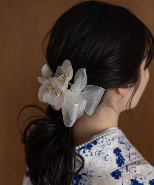 髪飾り フラワー&リボン
