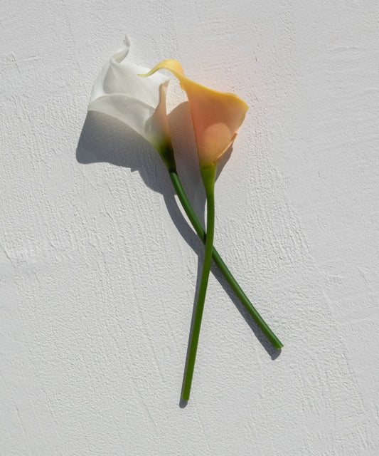 髪飾り カラーリリー2本セット