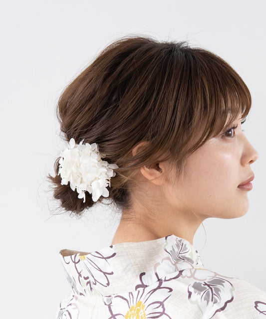 髪飾り アジサイ